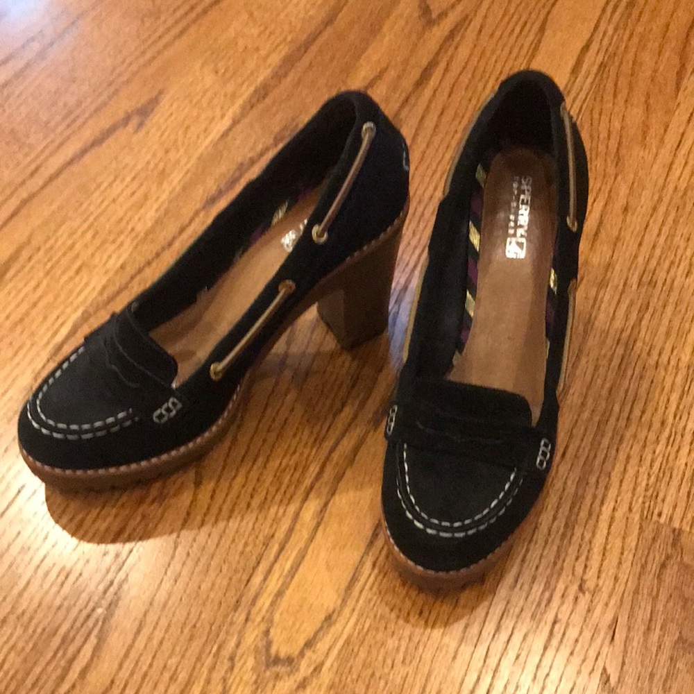 Sperry high heels - unusual find for a Sperry!